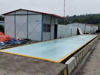 中鐵十二局：榆社縣拌合站150噸地磅 