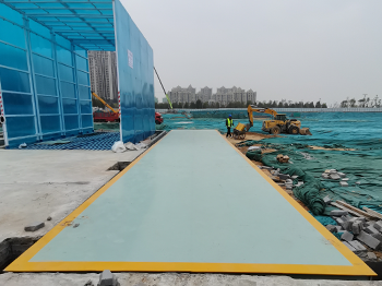 中聯(lián)建設(shè)鄭州鞏義64號(hào)地塊100噸地磅