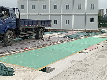 周口聚發(fā)建設工程集團有限公司100噸地磅
