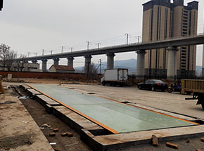 山西高平市農商智慧城(農貿市場)100噸地磅